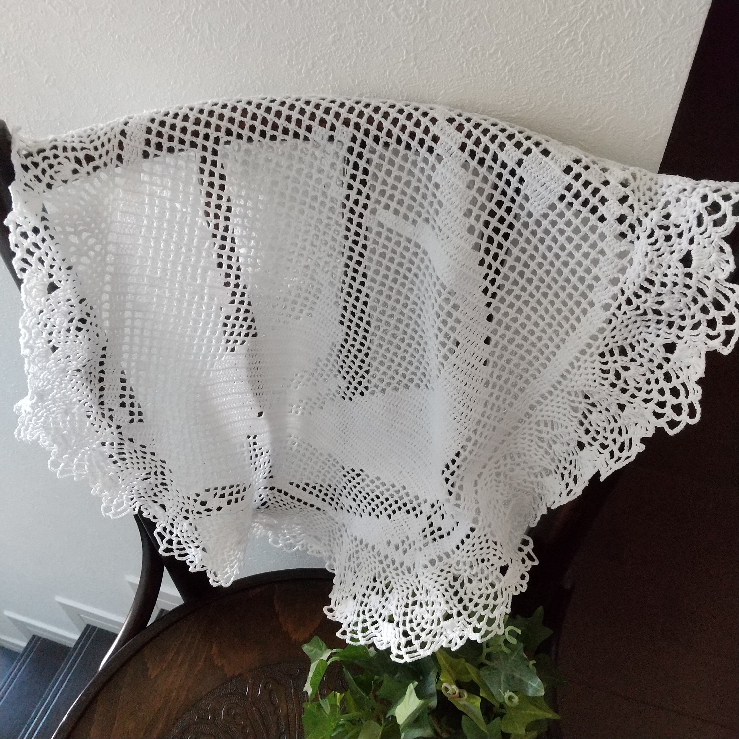 アンティークレース風 ギュピールレース 刺繍レース テーブル