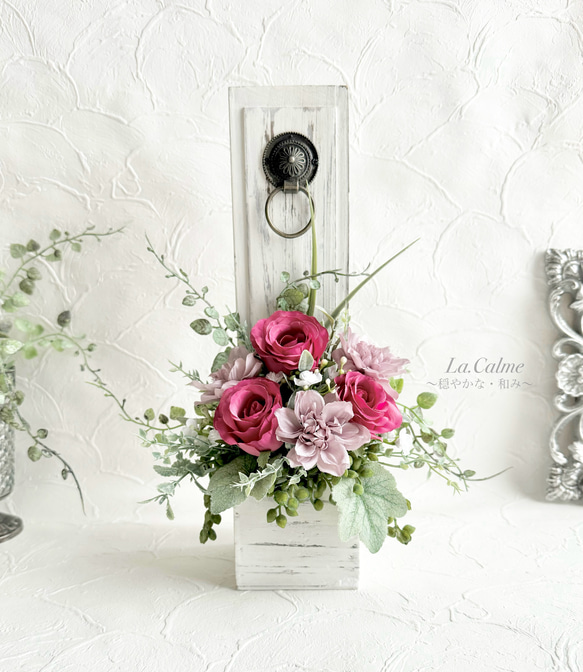 髪飾り　カトレア　アーティフィシャルフラワー　モーブ 髪飾りカトレアアーティフィシャルフラワーモーブ