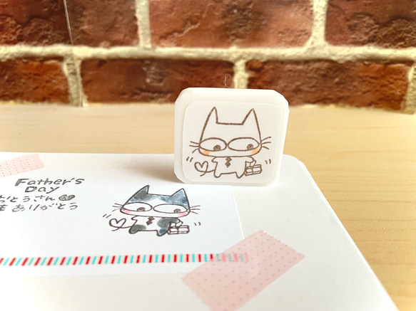【訳ありsale】消しゴムはんこ★お買い物(ねこ) 訳ありsale】消しゴムはんこ☆お買い物(ねこ)