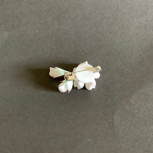 つまみ細工 桜 コサージュ ブローチ コサージュ 百福堂