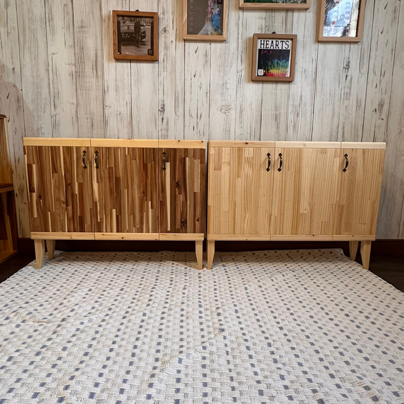 訳あり】ナチュラルウッド キャビネット❗️ 訳あり】ナチュラル