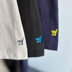 8GMチェックロゴ オーバーサイズ Tシャツ （再販・在庫限り） 9枚目の画像