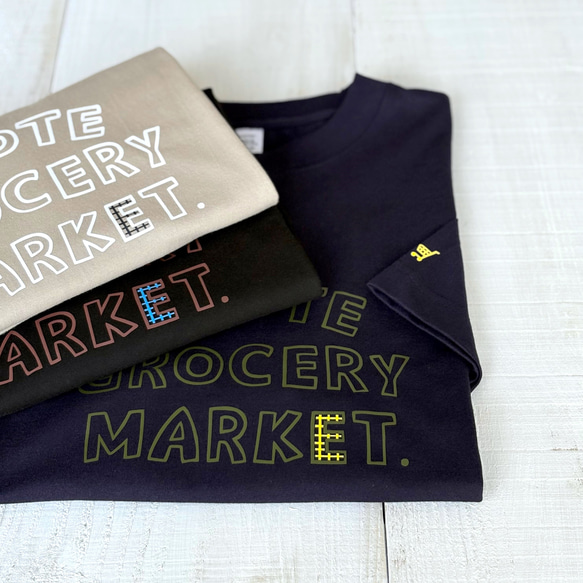 8GMチェックロゴ オーバーサイズ Tシャツ （再販・在庫限り） 1枚目の画像