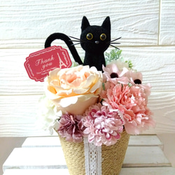 ✴︎ここねこさま専用✴︎フラワーアレンジメント　フラワーリース　造花 ✴︎ここねこさま専用✴︎フラワーアレンジメント フラワー