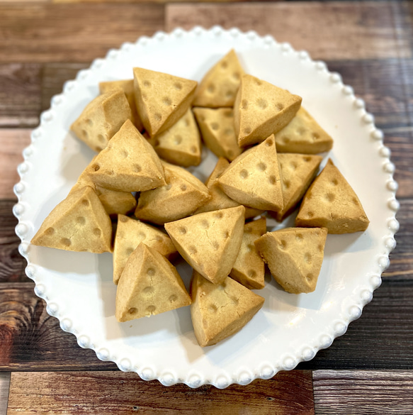 パルミジャーノレジャーノのショートブレッド　チーズクッキー　焼き菓子　おつまみ　発酵バタークッキー 2枚目の画像