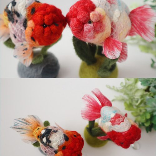 羊毛フェルト パピヨン 日光浴 蛙 温泉 蜜蜂 専用 白いもふもふ展 2025.3/15(sat)〜4/6(sun) JAMPOT(Osaka