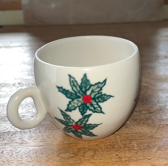 小さめマグカップ　クリスマスデザイン 2枚目の画像