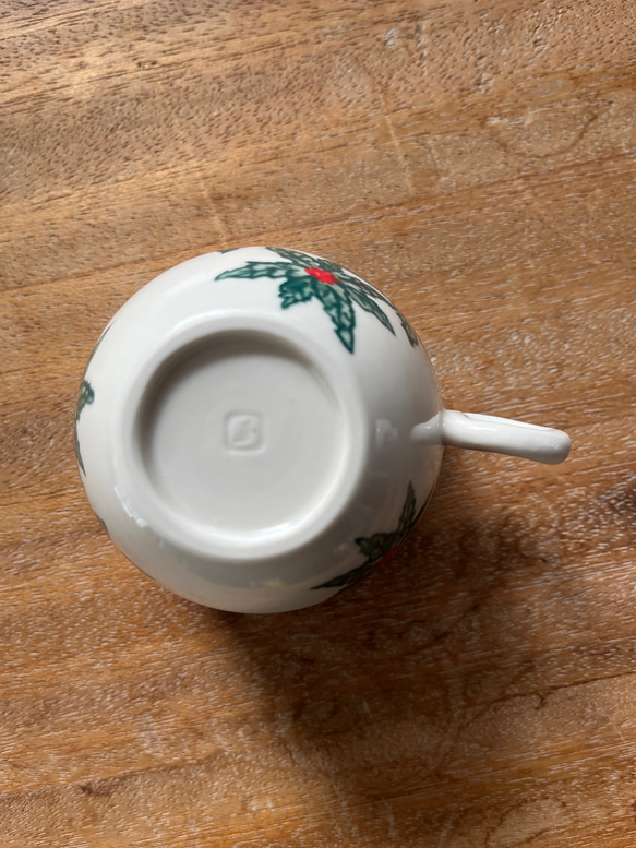 小さめマグカップ　クリスマスデザイン 4枚目の画像