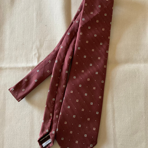 Ralph Lauren／小紋柄／スフォデラート／ハンドメイドタイ／イタリア製 マリネッラ ”ネイビー小紋タイ” 新入荷 | FLOENS TOKYO | フロー