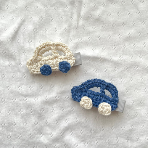 男の子向けベビーキッズヘアクリップ 2つセット ヘア