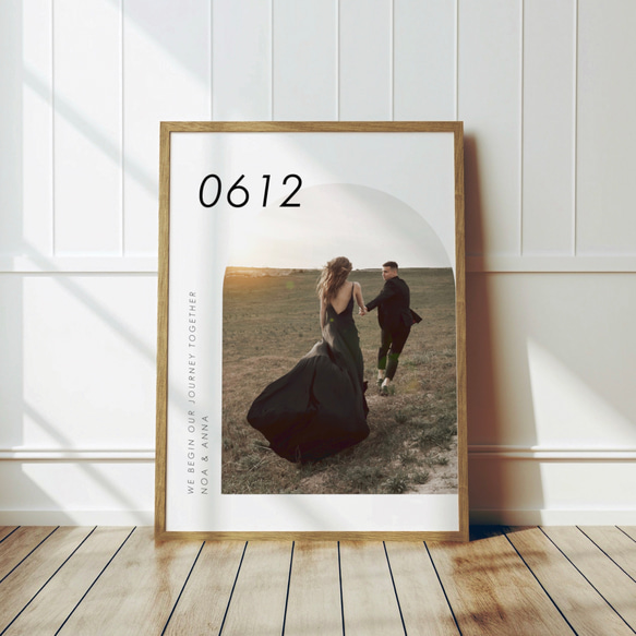 【前撮り/お好きなお写真で】結婚式｜ウェディング｜ウェルカムボード 1枚目の画像