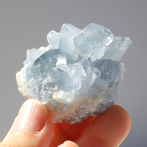 ミニ セレスタイト クラスター天青石 天使の石 鉱物 天然石 安眠 癒し