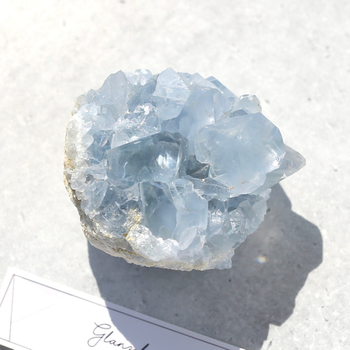 ミニ セレスタイト クラスター天青石 天使の石 鉱物 天然石 安眠 癒し