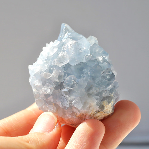 ミニ セレスタイト クラスター天青石 天使の石 鉱物 天然石 安眠 癒し