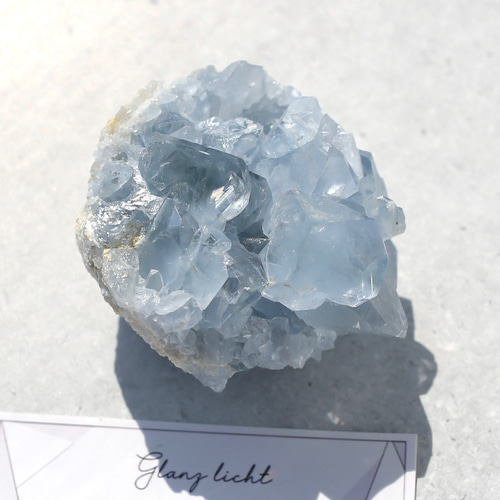 ミニ セレスタイト クラスター天青石 天使の石 鉱物 天然石 安眠 癒し