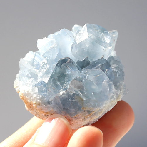 ミニ セレスタイト クラスター天青石 天使の石 鉱物 天然石 安眠 癒し