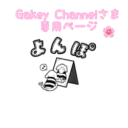 Gakey Channelさま専用ページ 1枚目の画像