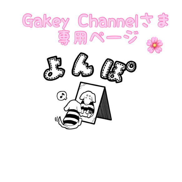 Gakey Channelさま専用ページ 1枚目の画像