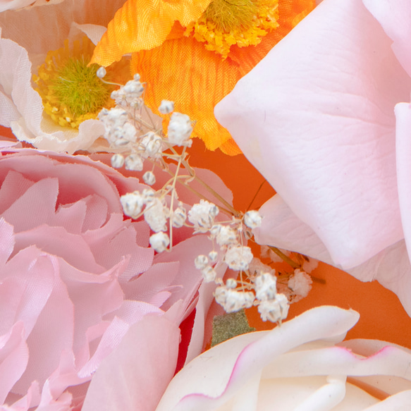 アートポスター 花 フローラル 優しいパステル 可憐な花写真 シンプルモダン 5372 7枚目の画像