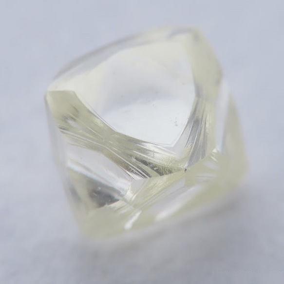 天然 ダイヤモンド ソーヤブル結晶 正八面体 0.456ct Hカラー VVS1  ソ付 #25870 1枚目の画像