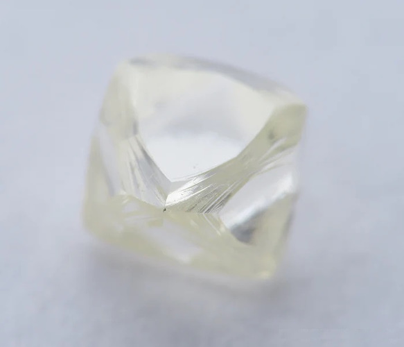 天然 ダイヤモンド ソーヤブル結晶 正八面体 0.456ct Hカラー VVS1  ソ付 #25870 3枚目の画像