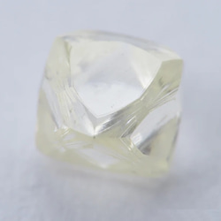 天然 ダイヤモンド ソーヤブル結晶 正八面体 0.456ct Hカラー VVS1  ソ付 #25870 4枚目の画像