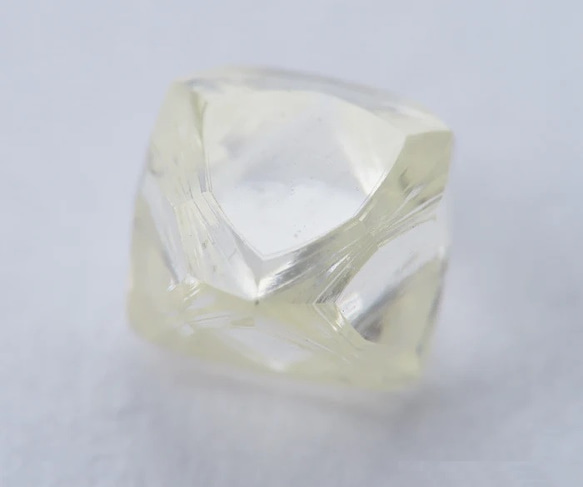 天然 ダイヤモンド ソーヤブル結晶 正八面体 0.456ct Hカラー VVS1  ソ付 #25870 4枚目の画像