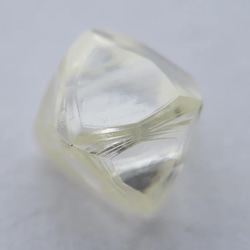 天然 ダイヤモンド ソーヤブル結晶 正八面体 0.456ct Hカラー VVS1  ソ付 #25870 5枚目の画像