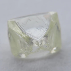 天然 ダイヤモンド ソーヤブル結晶 0.476ct Hカラー Flawless  ソ付 #36396 2枚目の画像