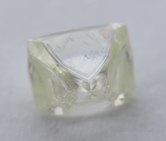 天然 ダイヤモンド ソーヤブル結晶 0.476ct Hカラー Flawless  ソ付 #36396 2枚目の画像