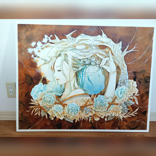 油絵(91.0 >< 72.7)