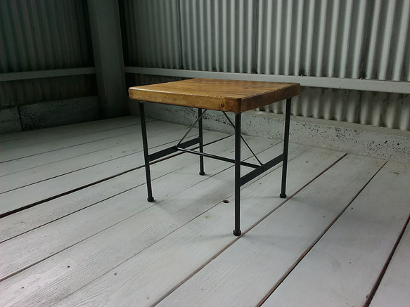 アイアン・ウッドダイニングテーブル、ソファセット（Kayo 様仕様） 4枚目の画像
