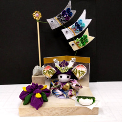 こどもの日 こいのぼり 5月人形 つまみ細工 五月人形・こいのぼり