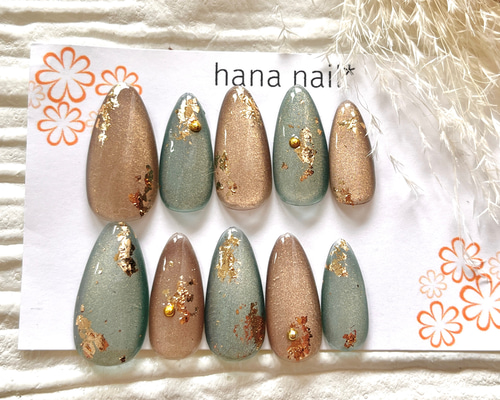 【021】ネイルチップ マグネットネイル ニュアンスネイル 1264f2272082f050b89dcc6f60e3bb