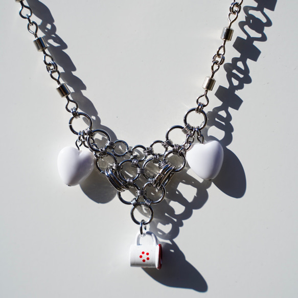 Fishing necklace (Hearts &Mug) 1枚目の画像