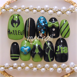 緑（グリーン） ネイルチップ・ネイルシール の人気通販｜Creema  