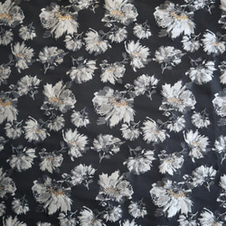 ジャガード織り生地 ゴブラン織り 花柄 立体感 ボタニカル柄 7枚目の画像