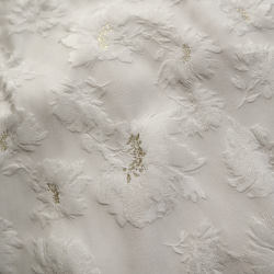 ジャガード織り生地 ゴブラン織り 花柄 立体感 ボタニカル柄 4枚目の画像