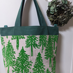 ミナペルホネン・メッツァグリーンBag【metsa/green】2wayトート