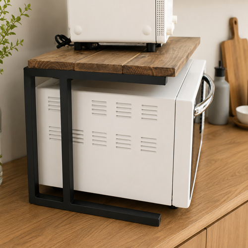 アイアントースターラック・レンジ台 Amazon.co.jp: レンジ上ラックトースターラックレンジ台 キッチン収納