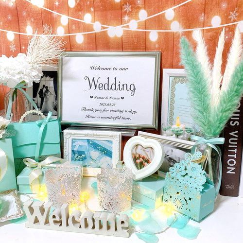 結婚式ウェルカムスペース16点セットまとめ売り Amazon.co.jp: アンティーク 木製 ウェルカムスペース まとめ