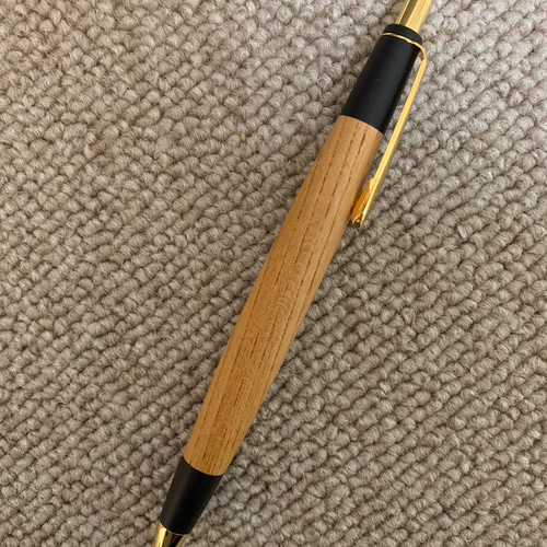 欅 ケヤキ シャープペンシル 木軸 ペン・筆記用具 キツツキ 通販