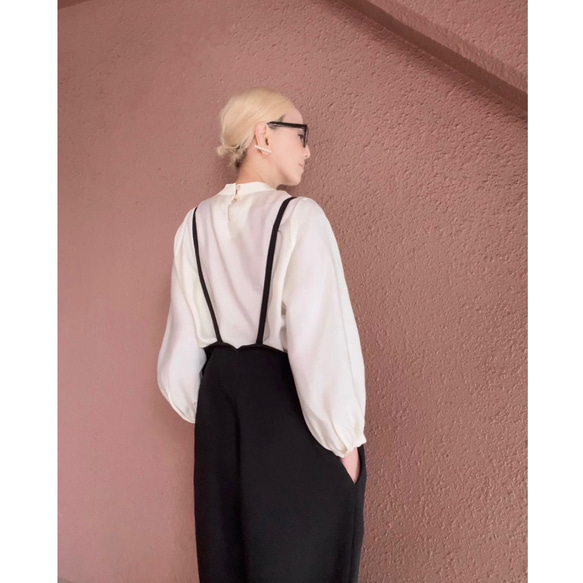 超輕❤️選擇您的長度❤️可調節長度，帶紐帶❤️寬鬆精緻的工裝褲❤️精緻的輪廓❤️四季皆宜 第13張的照片