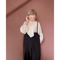 超輕❤️選擇您的長度❤️可調節長度，帶紐帶❤️寬鬆精緻的工裝褲❤️精緻的輪廓❤️四季皆宜 第6張的照片