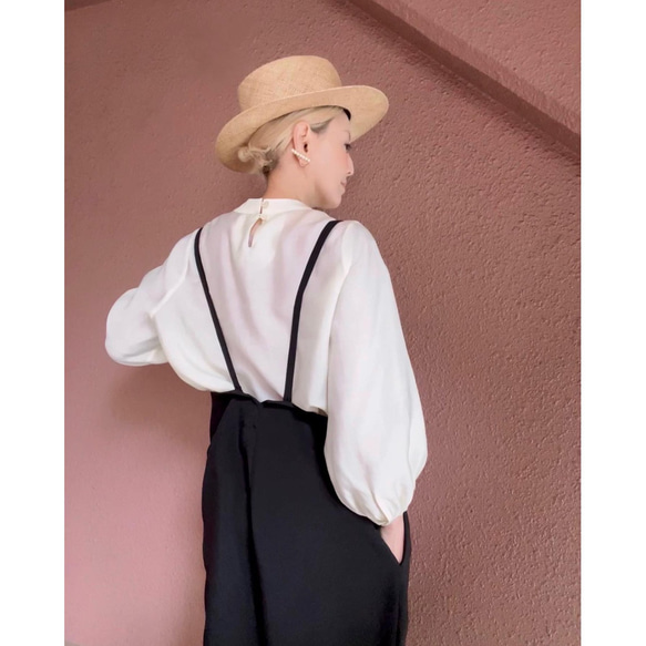 超輕❤️選擇您的長度❤️可調節長度，帶紐帶❤️寬鬆精緻的工裝褲❤️精緻的輪廓❤️四季皆宜 第10張的照片