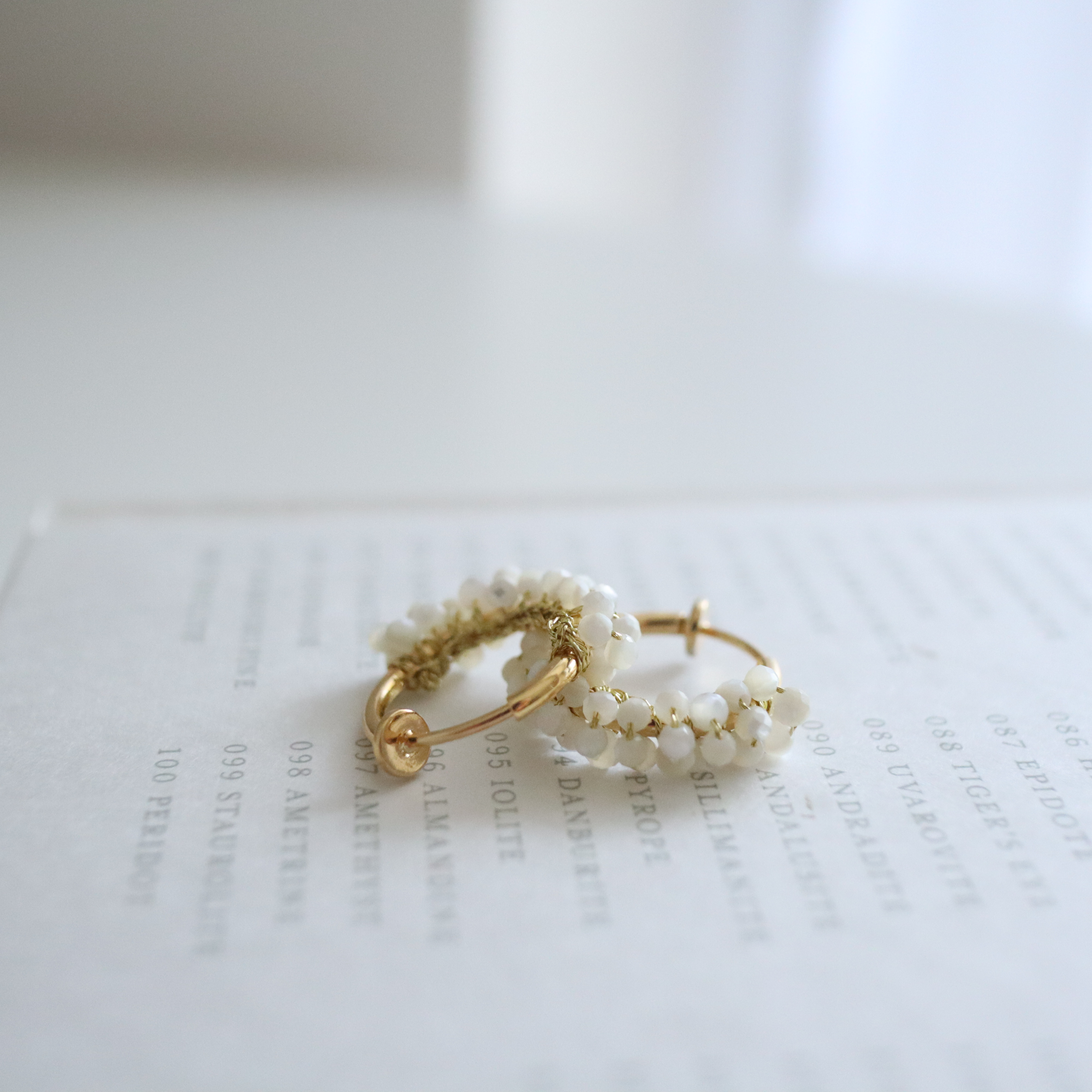 Half moon , mother of pearl