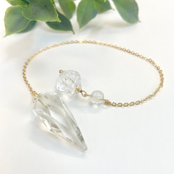 OT095-2 ビーズチャーム_スワロフレーミングフラワー その他