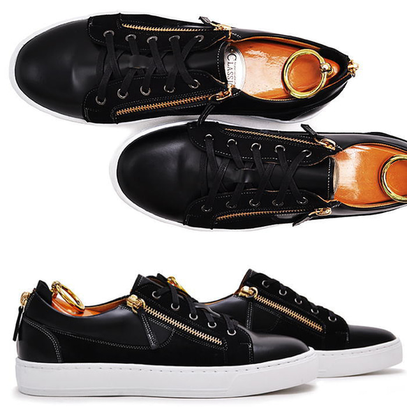 レザースニーカー 本革スニーカー スニーカー メンズスニーカー 本革 オーダーシューズ 靴 