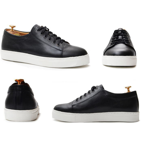 レザースニーカー 本革スニーカー スニーカー メンズスニーカー 本革 オーダーシューズ 靴  D2053563671(15875円)