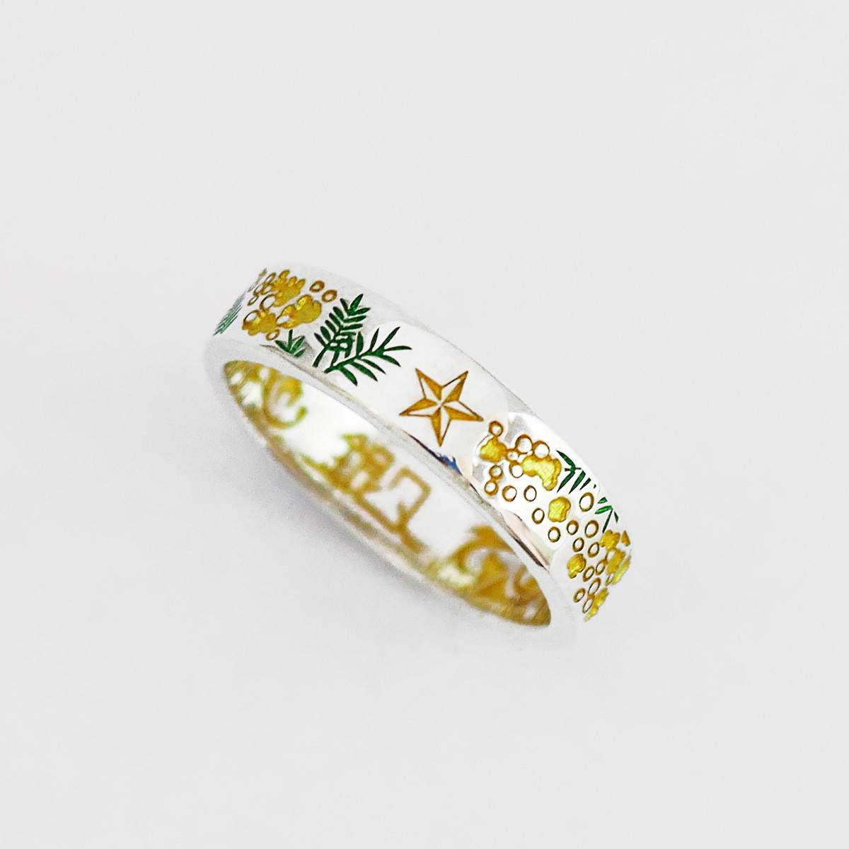 ミモザシルバーリング　【スペシャルカラー】